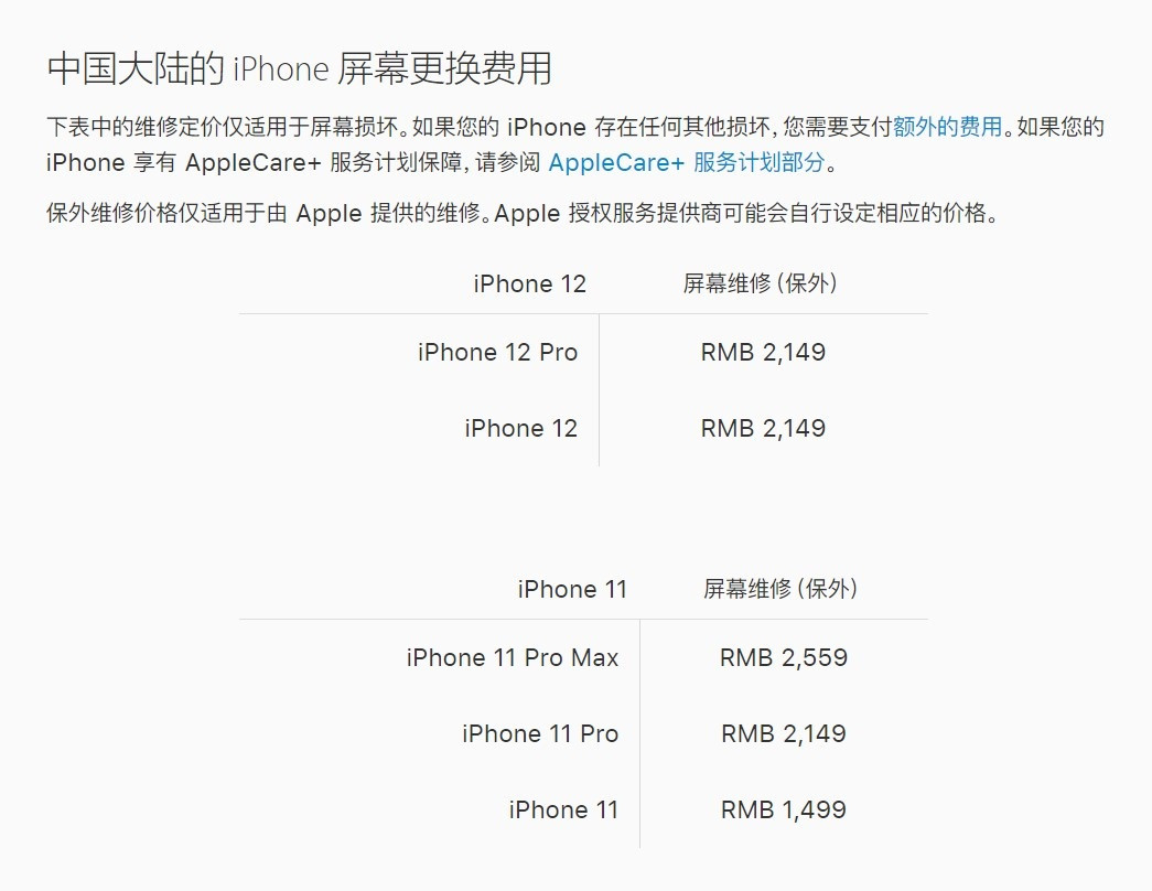 市中苹果手机维修分享iPhone 12/12 Pro 更换屏幕多少钱 